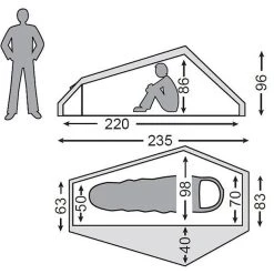 Nordisk Telemark 1 Light Weight Tente, Vert 11 Nordisk Telemark 1 Light Weight Tente, Vert -Robens Magasin Telemark 1lw floor