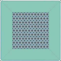 Bent Tapis Caribbean, Turquoise 7 Bent Tapis Caribbean, Turquoise -Robens Magasin bent carpet caribbean light blue hawaiian 3