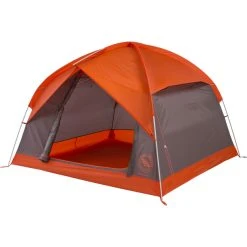 Big Agnes Dog House 4 Tente, Gris/orange -Robens Magasin big agnes dog house 4 tent orange taupe eggplant 4