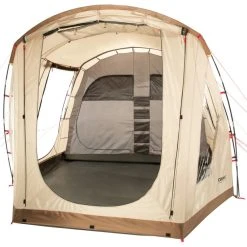 CAMPZ Dreamland XW Tente 4P, Beige/marron -Robens Magasin campz dreamland xw tent 4p beige brown 5