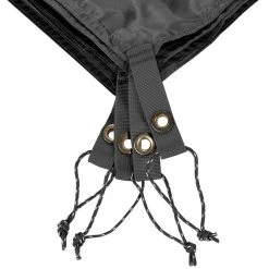 CAMPZ Drenthe 2P Bâche De Sol, Noir -Robens Magasin campz drenthe 2p footprint black 3