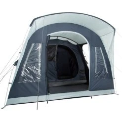 CAMPZ Flevoland 4P PES Tente, Bleu/gris -Robens Magasin campz flevoland 4p pes tent blue grey 5
