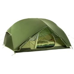CAMPZ Lacanau Ultralight Tente 2P, Olive -Robens Magasin campz lacanau ultralight tent 2p olive sage 6
