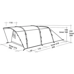 Easy Camp Palmdale 500 Tente, Bleu 12 Easy Camp Palmdale 500 Tente, Bleu -Robens Magasin easy camp palmdale 500 tent blue 5