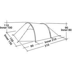 Easy Camp Spirit 200 Tent, Vert/olive 10 Easy Camp Spirit 200 Tent, Vert/olive -Robens Magasin easy camp spirit 200 tent rustic green 4