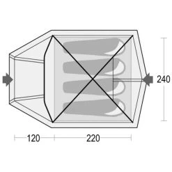 Ferrino Tenere Tente -Robens Magasin ferrino tenere zelt 4 personen 3