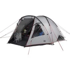 High Peak Almada 4.0 Tente, Gris -Robens Magasin high peak almada 40 tent nimbus grey 4