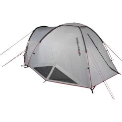 High Peak Almada 4.0 Tente, Gris -Robens Magasin high peak almada 40 tent nimbus grey 5