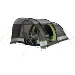 High Peak Brixen 4.0 Tente, Gris/vert -Robens Magasin high peak brixen 40 tent light grey dark grey green 4