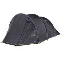 High Peak Paxos 4 Tent, Noir/vert