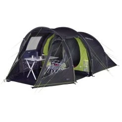 High Peak Paxos 4 Tent, Noir/vert -Robens Magasin high peak paxos 4 tent deep grey green 4