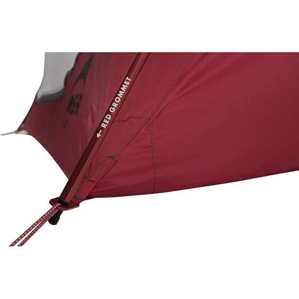 MSR Elixir 2 V2 Tente, Gris/rouge 8 MSR Elixir 2 V2 Tente, Gris/rouge – Image 6