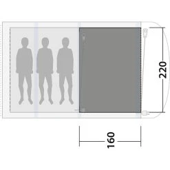 Outwell Elmdale 3PA Flat Woven Carpet, Gris 7 Outwell Elmdale 3PA Flat Woven Carpet, Gris -Robens Magasin outwell greenwood 4 flat wooven carpet black grey 3