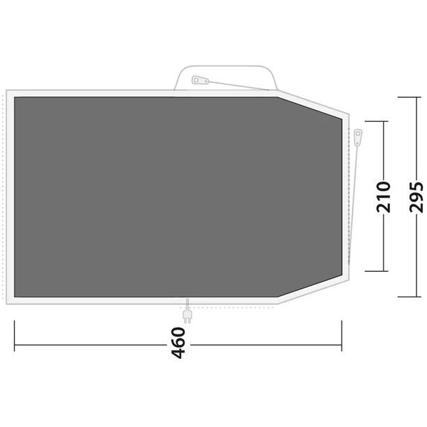 Outwell Springwood 5 Bâche De Sol, Gris 4 Outwell Springwood 5 Bâche De Sol, Gris – Image 2