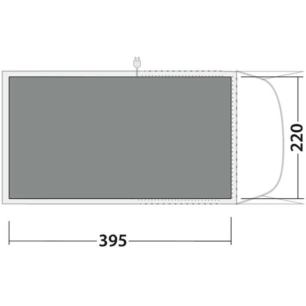 Robens Wolf Moon 4XP Bâche De Sol, Gris 4 Robens Wolf Moon 4XP Bâche De Sol, Gris – Image 2