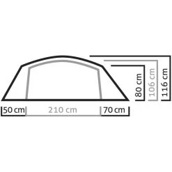 SALEWA Sierra Leone II Tente, Gris 7 SALEWA Sierra Leone II Tente, Gris -Robens Magasin salewa sierra leone ii tent light grey cactus 3